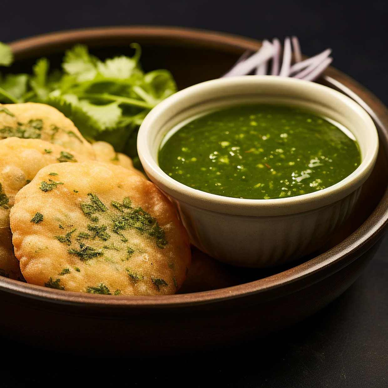 Chutney Green Aloo Tikki Sliders
